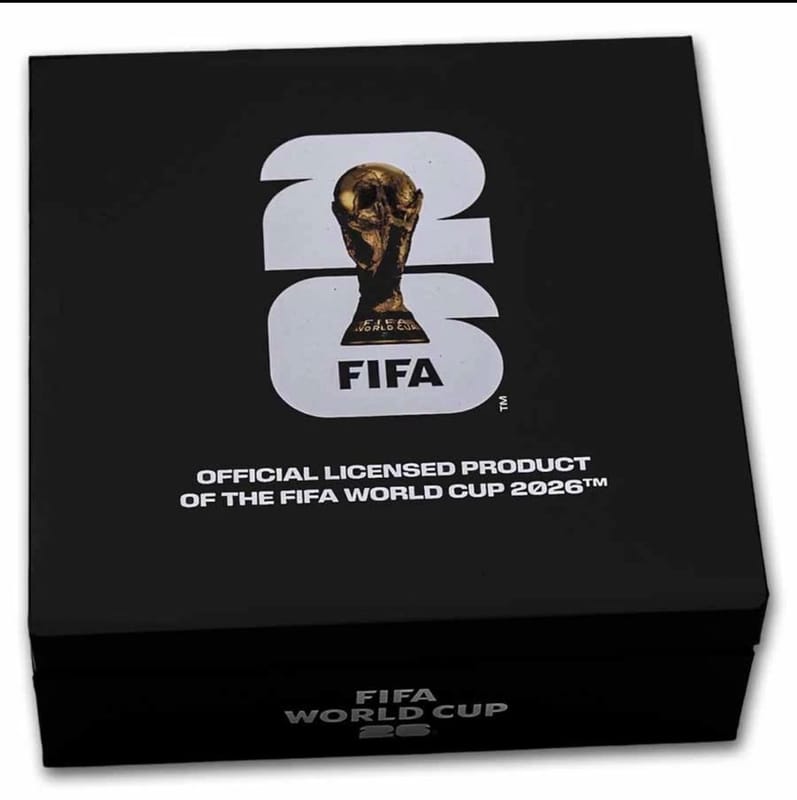 2026 2 oz Silver FIFA World Cup Maze (w/ Box & COA - Image 6