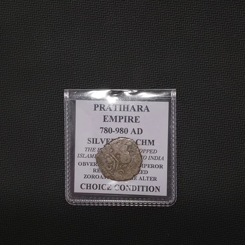 Ancient Indian Silver Coin Pratihara or Pala Empir - Image 7