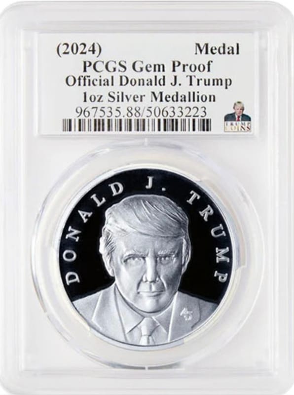 1 oz President Trump (PCGS Certified) GEM PROOF - Image 6