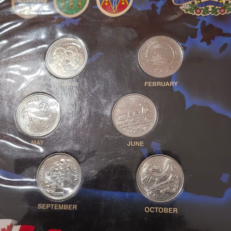 1999 Canada 25-Cent Millennium Quarter Set – - Image 4
