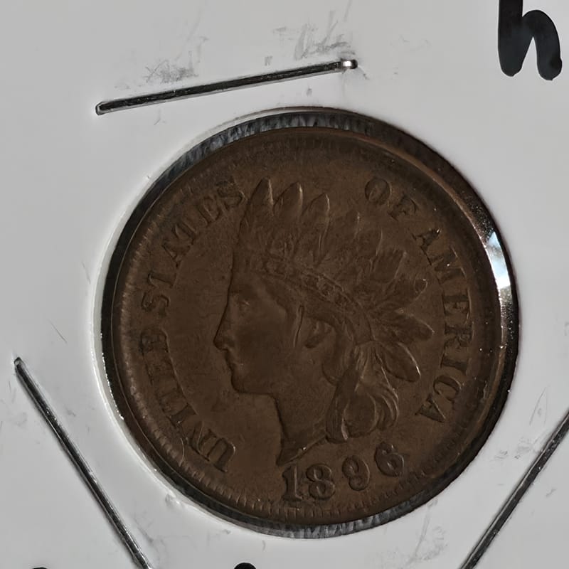 1896 Indian Head Cent MS62 Condition  - Image 8