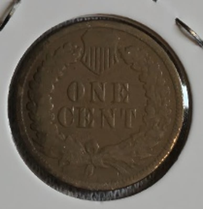 1888 Indian Head Cent NO 7 & 8 EF-AU+ - Image 3