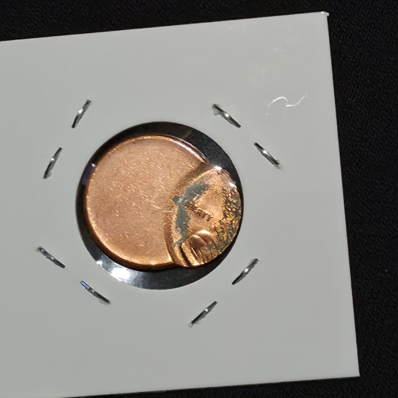 Rare Lincoln Penny 75% Off Center Error Unc Date? - Image 5