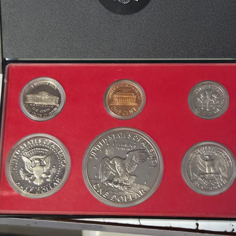 1977-S  CAMEO CLAD PROOF SET U.S. MINT IN ORIGINAL - Image 2