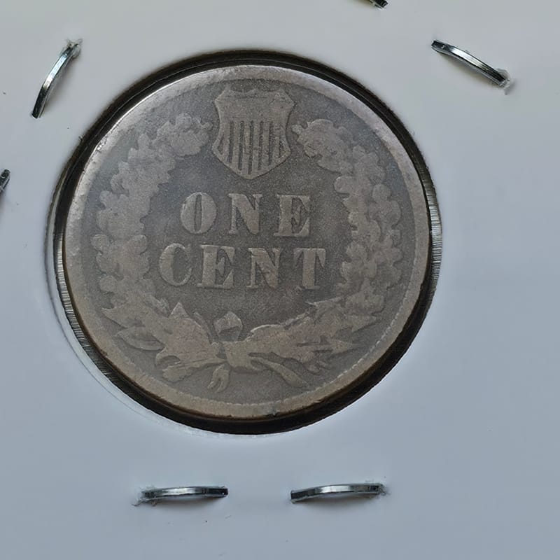 1880 Indian Head Penny F-VF  - Image 4