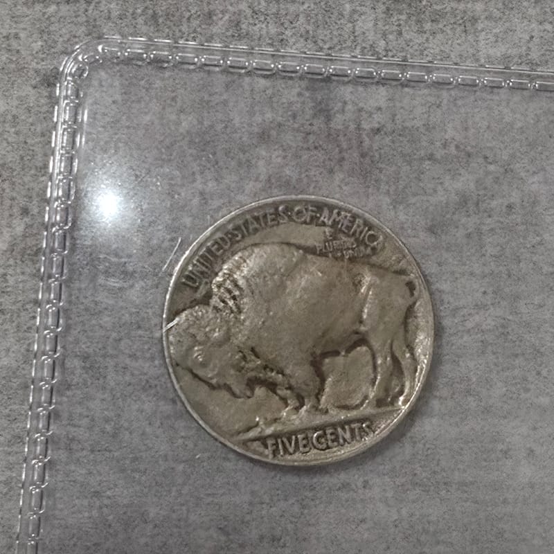 1916-F Buffalo Nickel W/Bold Horn,Date & 4 Legs - Image 3