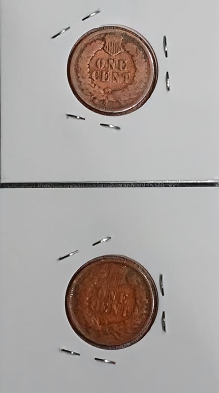 (2) 1900 Indian Head Cent in EF + condition  - Image 6