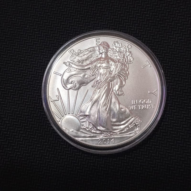 🇺🇸 2014 American Silver Eagle — 1 Troy Ounce .99 - Image 1