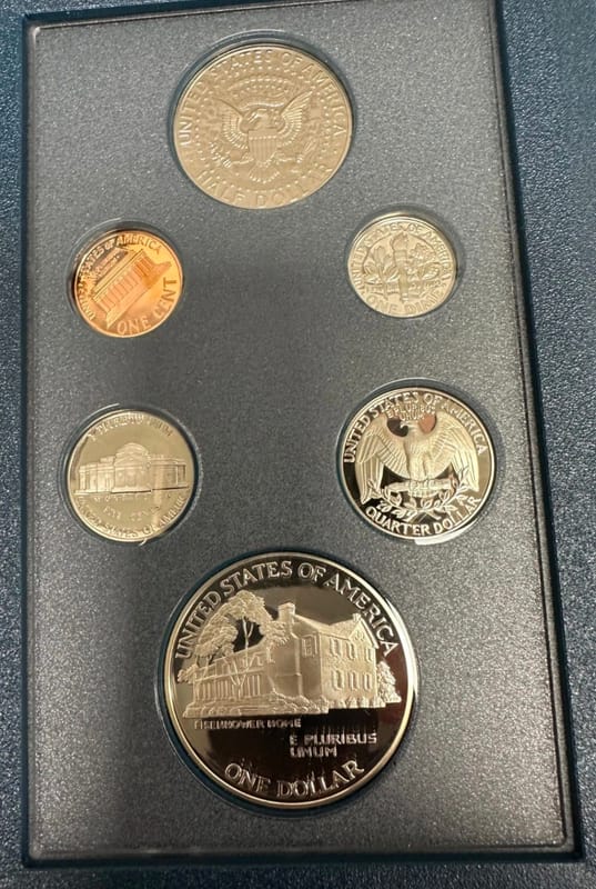 🇺🇸1990-S U.S. Mint Prestige Proof Set – 6 Coins - Image 7