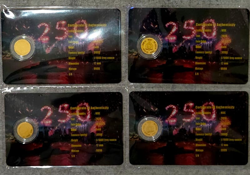 2026 Niue 50 Cents–250th Anniversary of America - Image 1