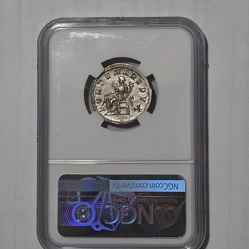 238-244 AD Roman Empire Gordian III CH XF - Image 2