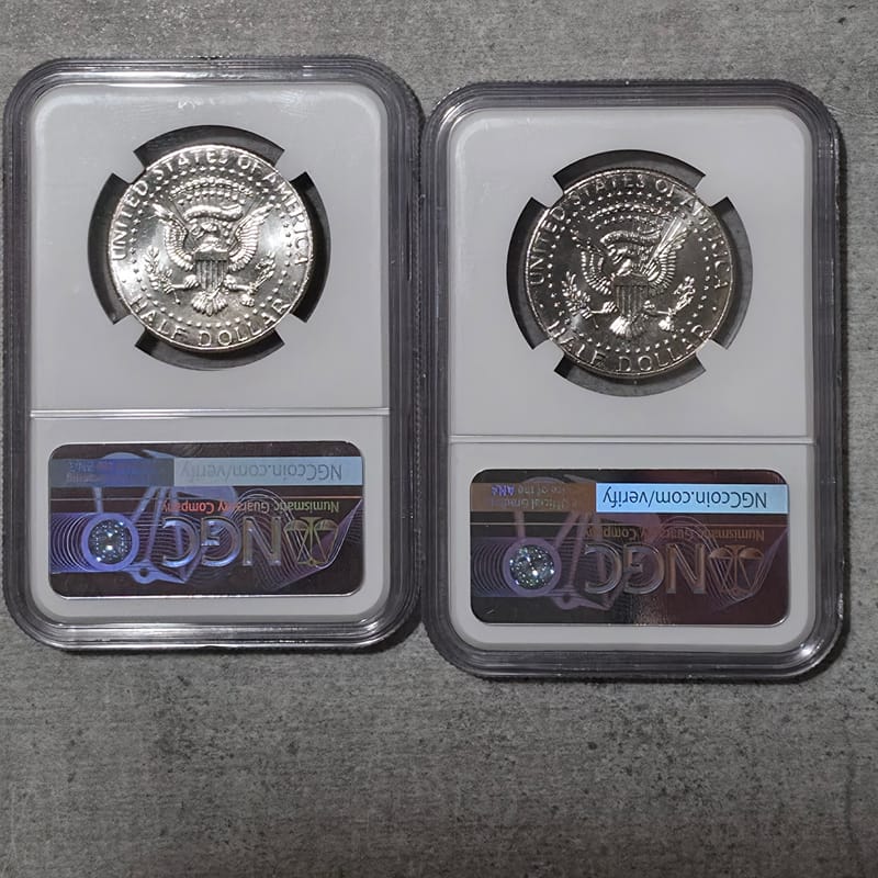 2025 D KENNEDY NGC brilliant Uncirculated $0.50 - Image 2