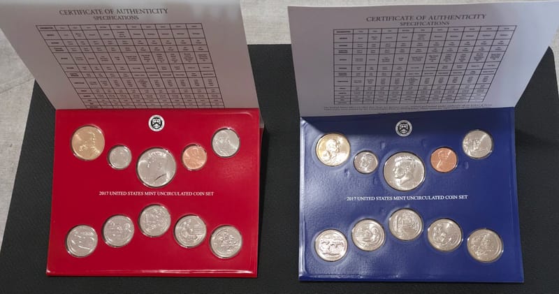 2017 United States Mint Uncirculated Coin Set P+D - Image 7