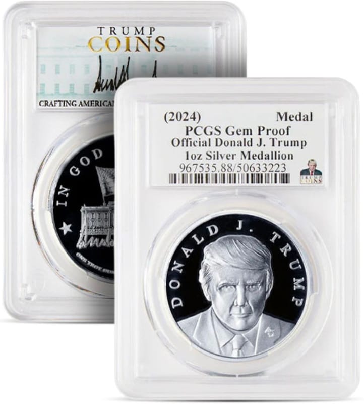 1 oz President Trump (PCGS Certified) GEM PROOF - Image 8