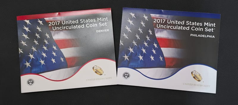 2017 United States Mint Uncirculated Coin Set P+D - Image 1