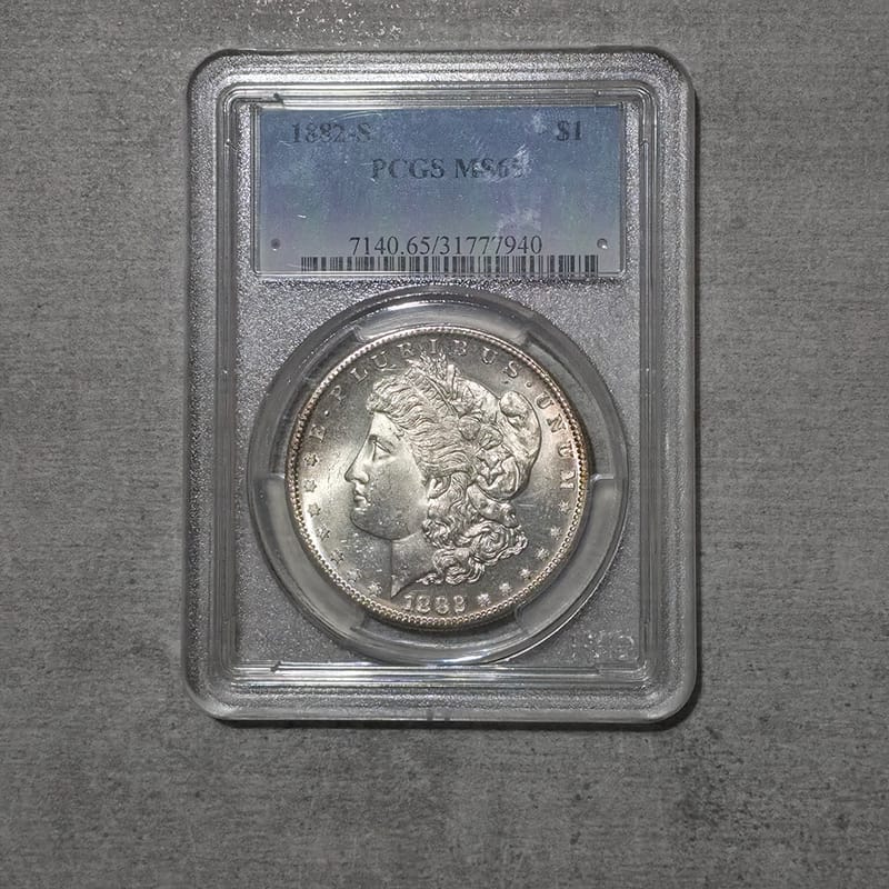 1882-S $1 PCGS MS65 - Morgan Dollar - Popular Date - Image 3