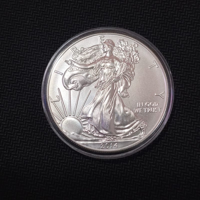 🇺🇸 2014 American Silver Eagle — 1 Troy Ounce .99 - Image 3