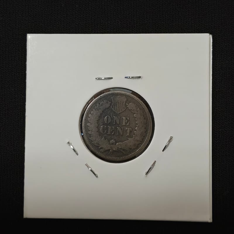 🔥RARE🔥 1875  Indian head  F-VF RARE COIN🔥 - Image 2