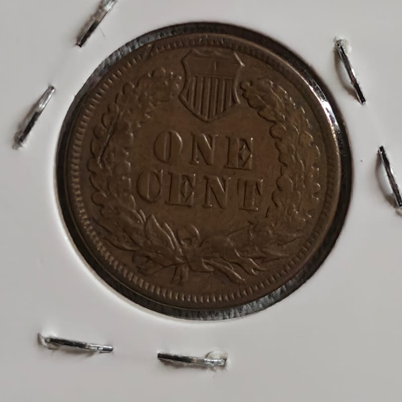 1895 Indian Head Cent in MS60+ Condition  - Image 5