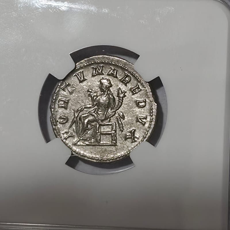 238-244 AD Roman Empire Gordian III CH XF - Image 3