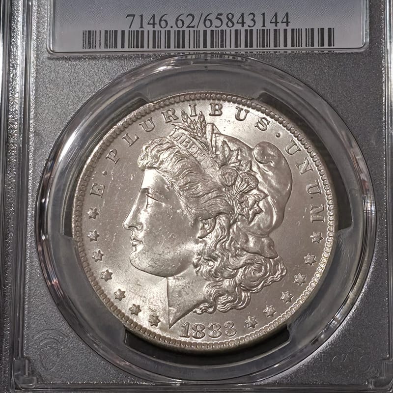1883 O PCGS MS62 Morgan Silver Dollar $1  - Image 3