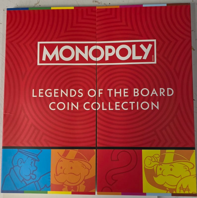 Monopoly Legends of the Board COIN SET 6x9  - Image 2