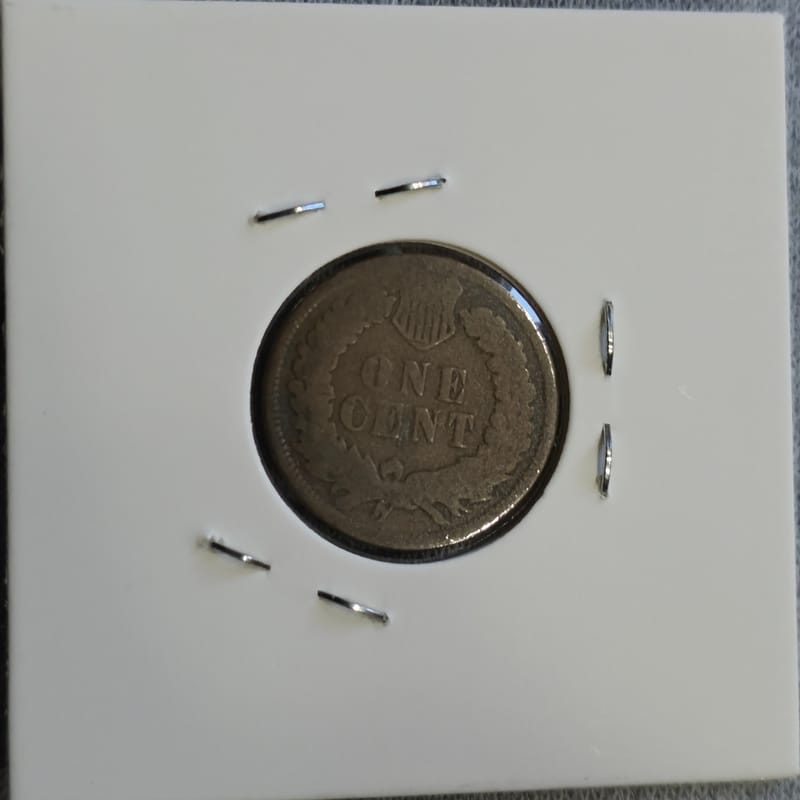 1901 Indian Head Cent in F-VF condition  - Image 3