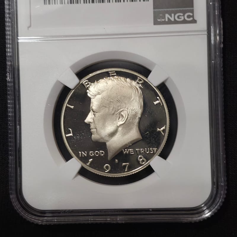 1978 S 50c Kennedy Half Dollar NGC PF69 Ultra Came - Image 3