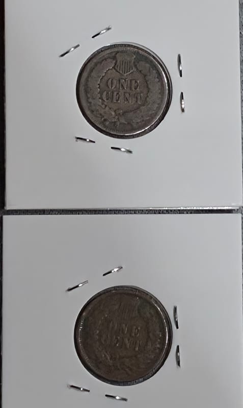(2) 1900 Indian Head Cent in EF + condition  - Image 2