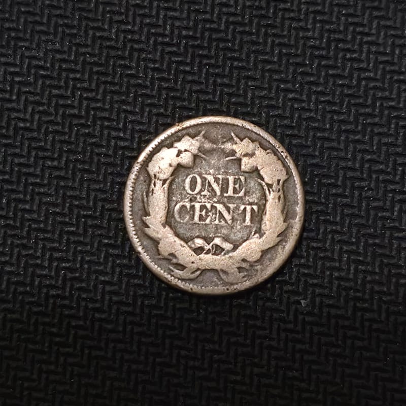 💢 1857 United States Flying Eagle Cent – One Cent - Image 2