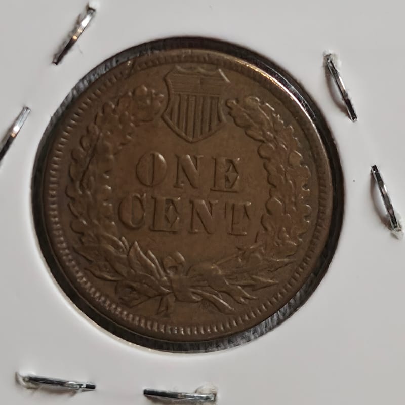1895 Indian Head Cent in MS60+ Condition  - Image 3