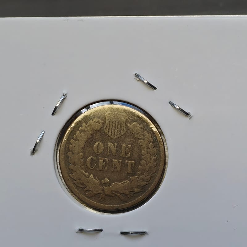 1880 Indian Head Penny F-VF  - Image 3