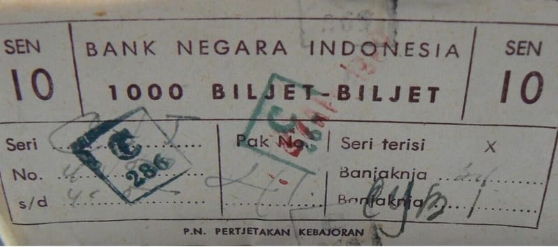 10- Sequential Indonesia 10 Sen 1964 Uncirculated - Image 6