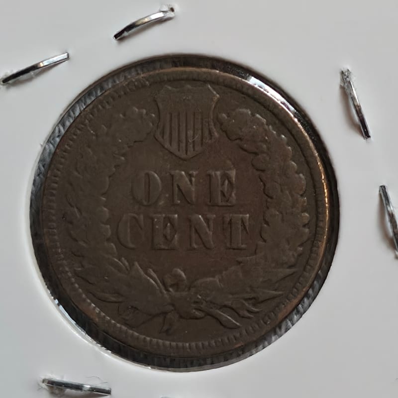 1896 Indian Head Cent TONER  - Image 3