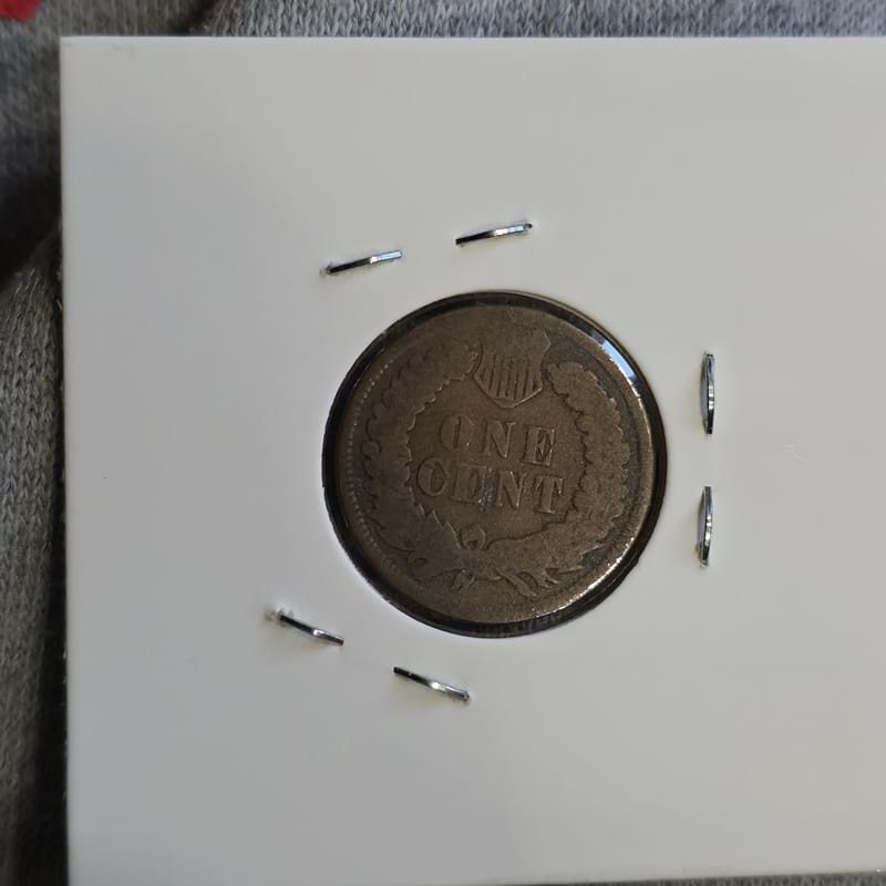 1901 Indian Head Cent in F-VF condition  - Image 2
