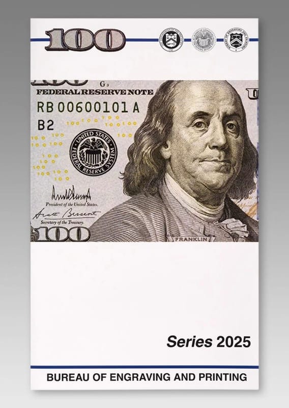 $100 - 4 Note Sheet (New York) Series 2025 - Image 7