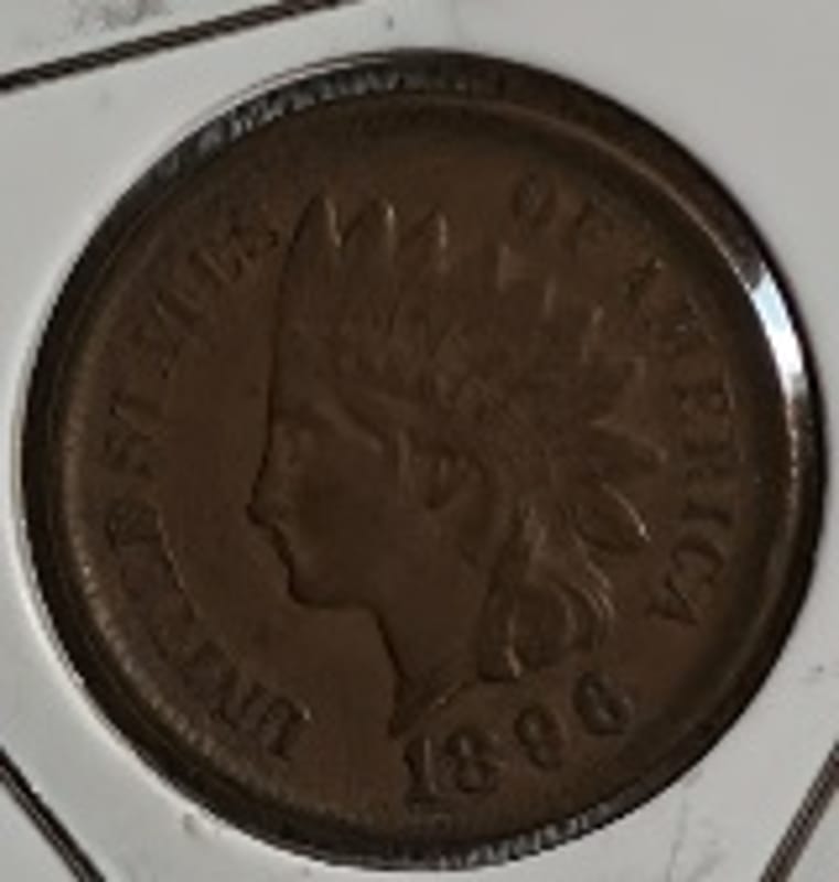 1896 Indian Head Cent MS62 Condition  - Image 2