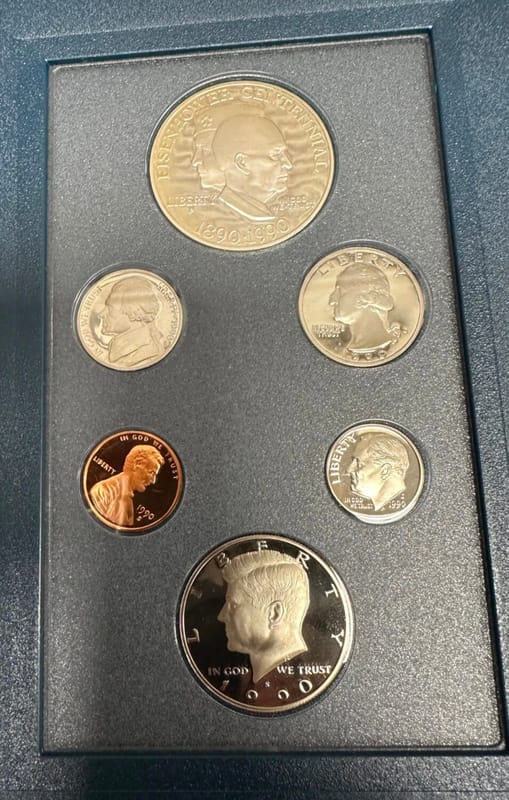 🇺🇸1990-S U.S. Mint Prestige Proof Set – 6 Coins - Image 8