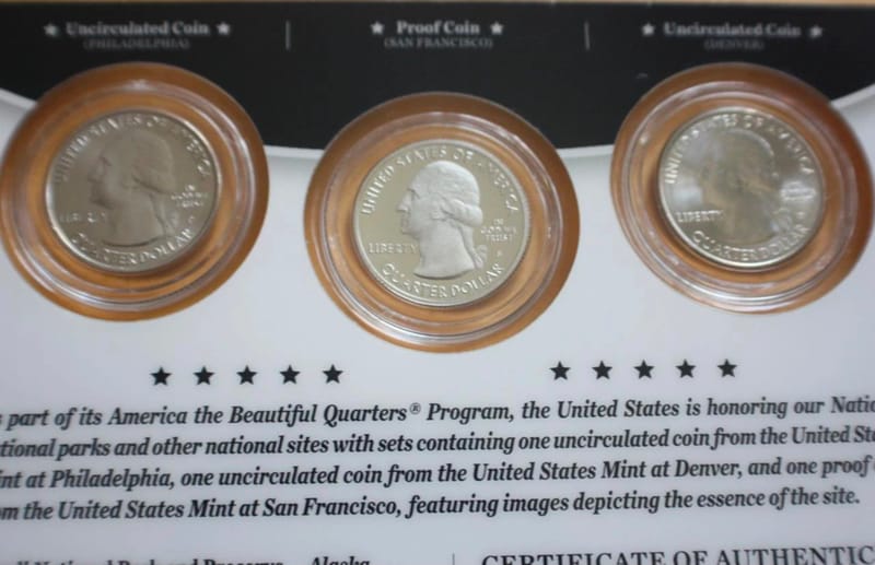 2012 S P D AMERICA'S THE BEAUTIFUL DENALI 3 Coins - Image 6