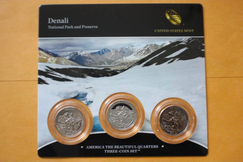 2012 S P D AMERICA'S THE BEAUTIFUL DENALI 3 Coins - Image 1