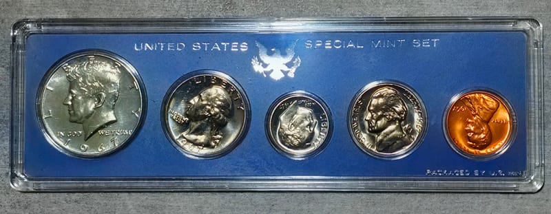 1967 U.S. Special Mint Set U.S. Mint Certified  - Image 3