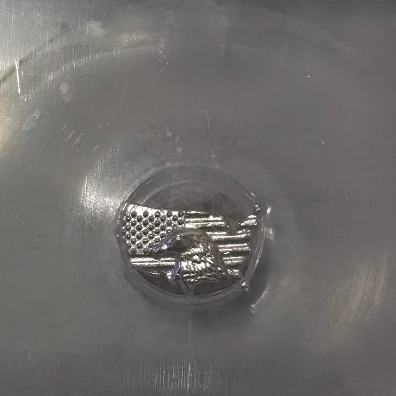1 Gram .999 Fine Silver American Flag Round – ICG  - Image 6