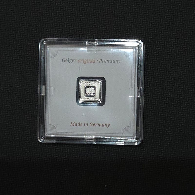 🪙 Geiger Edelmetalle 1-Gram Fine Silver Bar - Image 5
