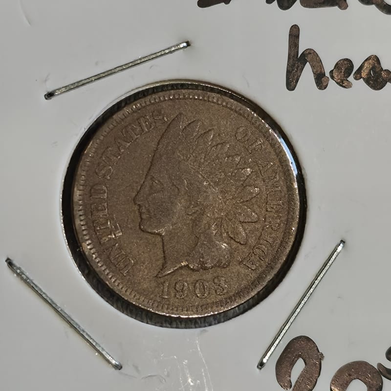 1903 Indian Head Cent in EF- condition  - Image 2