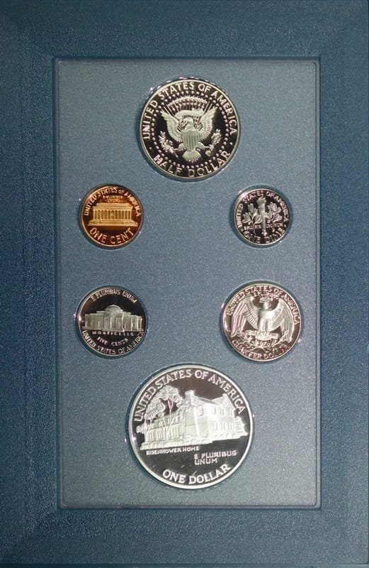 🇺🇸1990-S U.S. Mint Prestige Proof Set – 6 Coins - Image 2