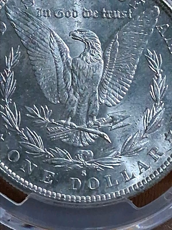 1881-S Morgan Silver Dollar PCGS MS62 - Image 4