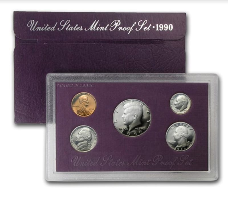 1990-S U.S. Mint Proof Set - Image 1