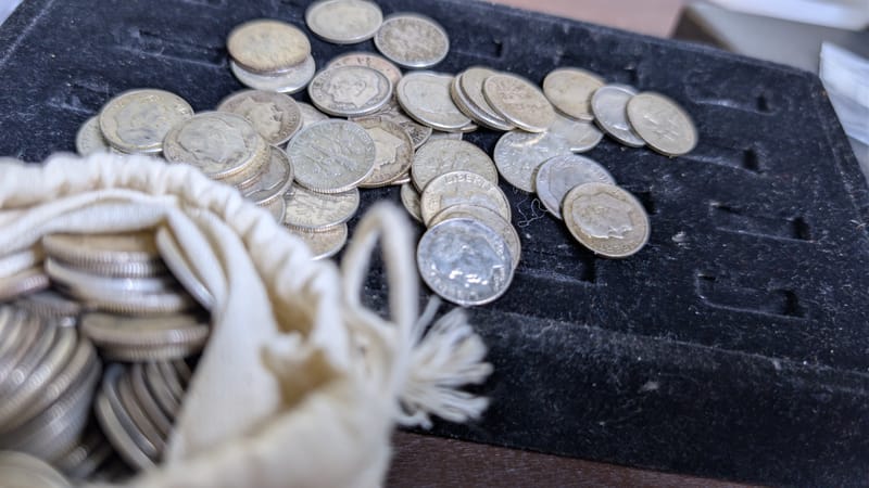 90% Silver Dimes $1 (10 dimes) - Image 5