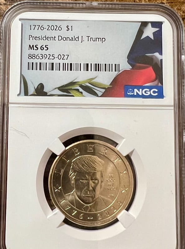 Dual date President Trump - Image 1