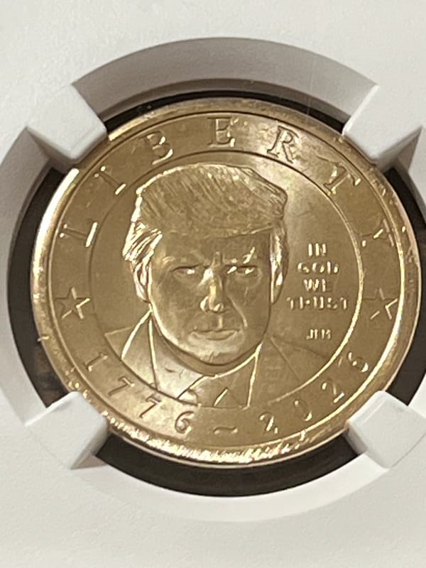 President Trump Dual Date $1 - Image 3